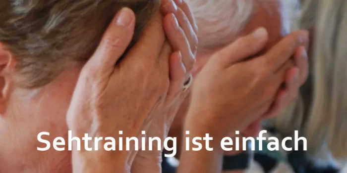Sehtraining ist einfach txt